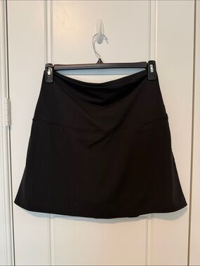 Ingrid & Isabel Black Maternity Skort